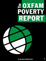 The Oxfam Poverty Report 0855983183 Book Cover