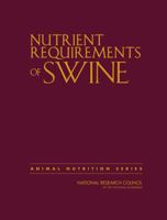 Nutrient Requirements of Swine 0309224233 Book Cover
