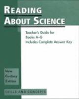 Reading about Science Teacher's guide for Books A-G Includes complete answer key 0791522083 Book Cover