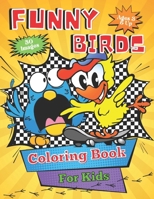 Funny Birds Coloring Book B095GS5FL3 Book Cover