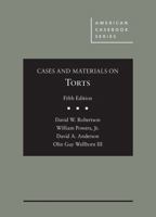 Cases and Materials on Torts 0314906878 Book Cover
