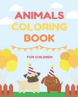 Animals Coloring Book, 40 page full of fun, Best gift for your children. B08DC5Y9RS Book Cover
