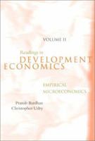 Readings in Development Economics, Vol. 2: Emprical Microeconomics 0262522837 Book Cover