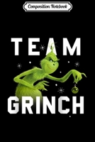 Composition Notebook: The Grinch Team Grinch Raglan Baseball Journal/Notebook Blank Lined Ruled 6x9 100 Pages 1706469543 Book Cover