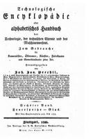 Technologische Encyklop�die 1530795524 Book Cover