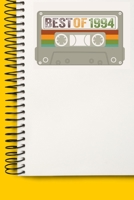 Best Of 1994 Made In 1994 Vintage 1994 Birthday Gift A beautiful personalized: Lined Notebook / Journal Gift, Notebook for 1994,120 Pages, 6 x 9 inches, Vintage 1994, Personal Diary, 1994, Personalize 1677464658 Book Cover