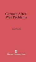 German After War Problems 1379041252 Book Cover