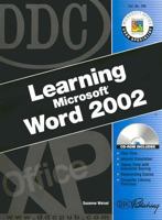 Learning MS Word 2002 1585771376 Book Cover