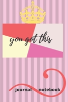 Motivational Notebook,A Positive Thinking, Mindfulness Journal, Diary,Cute Inspirational Notebook Gift for Girls,Women,kids: Lined Notebook / Journal Gift, 110 Pages, 6x9, Soft Cover, Matte Finish 1661690394 Book Cover