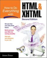 How to Do Everything with HTML 0072132736 Book Cover