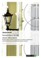 Immobilien in Der Asset Allocation 3638941701 Book Cover