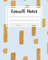 Cornell Notes: Note Taking Template Study Guide Cornell Style Method High School College Students 1086239024 Book Cover
