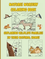 Nature's Nursery Coloring Book: Exploring Wildlife Families in their Natural Homes for Kids 4-8 B0CL3L6Z7G Book Cover