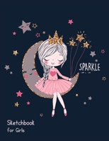 Sketchbook for Girls-Artistic Sketchbook-Notepad Drawing-Sketch Book 8x5-Sketch Paper Kids-ArtistPad Paper-Huge Sketchbook-Sketch Pad Kids- 1716173574 Book Cover
