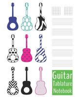 Guitar Tablature Notebook: Guitar Chord Tabs Music Manuscript Paper 100 pages, 8.5 x 11 (Guitar Girl Series) (Guitar Girl Notebooks) 171986683X Book Cover