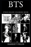 BTS Stress Relief Coloring Book 1688056653 Book Cover