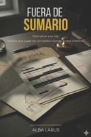 FUERA DE SUMARIO: Para salvar a su hijo, deberá jugar en un tablero donde todos mienten. (Al borde de la ley) (Spanish Edition) B0GXF22385 Book Cover