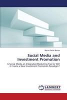 Social Media and Investment Promotion 3659391603 Book Cover