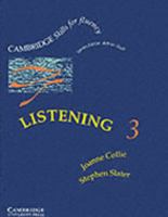 Listening 3 Upper-intermediate Student's Book (Cambridge Skills for Fluency) 0521367492 Book Cover
