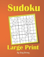 Sudoku Large Print: 250 Easy Sudoku B08WZMB65S Book Cover