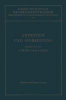 Antennen und Ausbreitung 3540020683 Book Cover