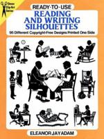 Ready-to-Use Reading and Writing Silhouettes: 95 Different Copyright-Free Designs Printed One Side 0486281833 Book Cover