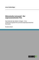 Dämonische Leinwand - Der expressionistische Film 3640377656 Book Cover