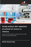 Guida pratica alla redazione di articoli di ricerca in chimica (Italian Edition) 6630228359 Book Cover