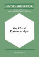 Konvexe Analysis 3034859112 Book Cover