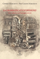 LA GRAMMATICA È UN'OPINIONE?: Breve riflessione sul linguaggio naturale (I Saggi) B08YS2J8KH Book Cover