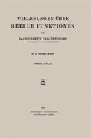 Vorlesungen Uber Reelle Funktionen 3663152057 Book Cover