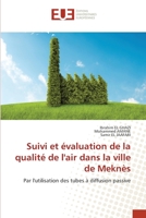Suivi et évaluation de la qualité de l'air dans la ville de Meknès 6202551577 Book Cover