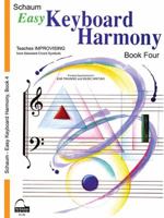 Easy Keyboard Harmony: Book 4 Intermediate Level 1936098202 Book Cover