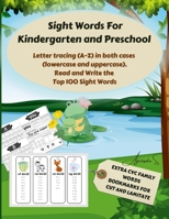 Top 100 Sight Words For kindergarten and Preschool 1471697010 Book Cover