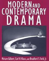 Modern and Contemporary Drama 0312090773 Book Cover