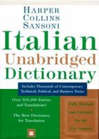 Harper Collins Sansoni Italian Unabridged Dictionary 0062755161 Book Cover
