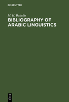 Bibliography of Arabic Linguistics 3794036549 Book Cover