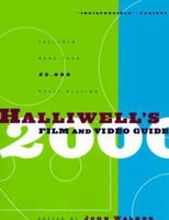 Halliwell's Film and Video Guide 2000 0062736922 Book Cover