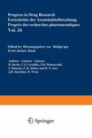 Progress in Drug Research, Volume 24 3034871104 Book Cover