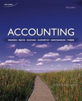 Accounting: Volume 1 0176509739 Book Cover