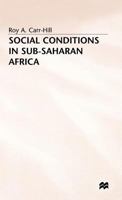 Social Conditions in Sub-Saharan Africa 0333525892 Book Cover