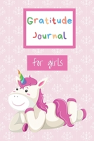 Gratitude Journal for girls: Gratitude Journal Notebook Diary Record for Children Girls to Writing and Practicing for Develop Positive Thinking - This ... - Pink Unicorn (Gratitude Journal for Kids) 1655851314 Book Cover