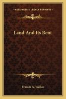 Land and its Rent 1163268445 Book Cover