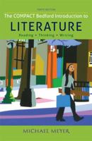 The Compact Bedford Introduction to Literature: Reading, Thinking, and Writing 0312259190 Book Cover