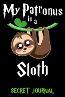 My Patronus Is A Sloth: 120 Page Blank Line Journal, Notebook 1699088284 Book Cover