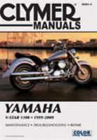 Clymer Yamaha V-Star 1100 1999-2009 1599692988 Book Cover