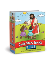 God's Story for Me Bible: 104 Life-Shaping Bible Stories for Children 0830772006 Book Cover