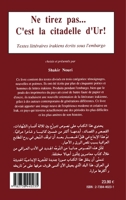 Ne tirez pas: C'est la citadelle d'Ur 2738440231 Book Cover