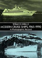 Modern Cruise Ships, 1965-1990: A Photographic Record (Dover Books on Transportation, Maritime) 0486267539 Book Cover