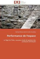 Performance de L'Espace 3841782035 Book Cover